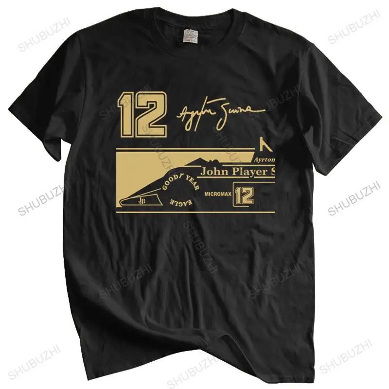 ư tshirt   Ƽ  T   o- ž Ayrton Senna Jps Tribute T-Shirt, 12 Signature Funny Mens Tshirt